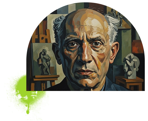 Artistic fusion of music and painting